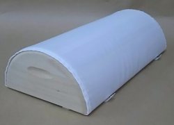 画像1: 木枕　S　（専用枕カバー付